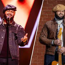 ZandhovenJazz Aughton (31) zong zondagavond vier noten in de blind auditions van The Voice van Vlaanderen op VTM en alle vier de couches draaiden om